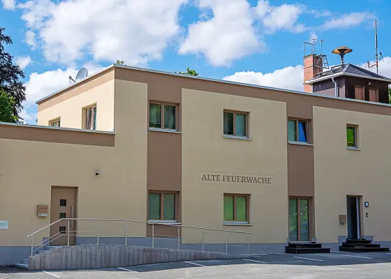 Außenansicht der Praxis